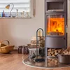 relaxdays 10028780_0 relaxdays Kaminbesteck schwarz, braun Anteprima dell’immagine prodotto 2