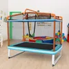Trampolina dla dzieci KOMFOTTEU, 3 w 1, ze zdejmowaną Podgląd zdjęcia produktu 2