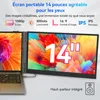 Écran portable Blackview DCM6 14 pouces, moniteur double Voir les images du produit 2