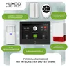 HUXGO Alarmanlage WLAN GSM 4G HXA700 mit Sirene 1x PIR 12x Produktbild-Vorschau 2