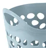 Flexibler Waschekorb/aufbewahrungskorb - rund - Blau - 35 Produktbild-Vorschau 2