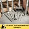 DMX Einschraub Bodenhülsen - Erdanker - Pfostenträger PWU Produktbild-Vorschau 9