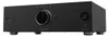 A black Onkyo network pre-amplifier is shown from a three-quarter front angle against a light gray background. Produktbild-Vorschau