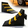 XINZI Unterlegkeile 2er Set, Extra starke Gummi-Radkeile Produktbild-Vorschau 1