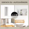 Wandspiegel 50 x 70 cm Weiß Hängespiegel Dekorativ HOMCOM Produktbild-Vorschau 17