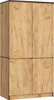 Akord Armoire 4 Portes Chêne Craft 90X51X180 Voir les images du produit 1