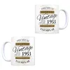 Vintage Tasse 100% echt seit 1953 Kaffeebecher Produktbild-Vorschau 4