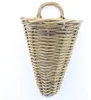 Wandaufhänger Rattan Grau 25X22H32 cm Van der Leeden Produktbild-Vorschau 3