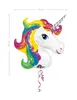 amscan Folienballon Einhorn 83x73cm Produktbild-Vorschau 3