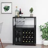 Barkeinheit per vino, mobile bar, credenza con vetrina – Anteprima dell’immagine prodotto 5