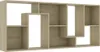 vidaXL Regał dąb sonoma 67x24x161 cm Materiał Podgląd zdjęcia produktu 13
