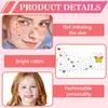 8 stuks glinsterende zomerse vlekjes gezichtstickers - Productafbeelding-voorbeeld 6