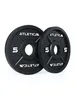 ATLETICA Iron Plates | 2 x 5kg | Paar | Gusseisen Produktbild-Vorschau 3