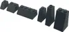 LEGO® MOC Mattoncini per tetti Grigio chiaro Grigio scuro Anteprima dell’immagine prodotto 3