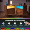 COSTWAY - Table de chevet avec station de charge, Voir les images du produit 5