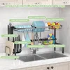 Adjustable Over-Sink Dish Drying Rack, 2-Tier, 53-99 cm Produktbild-Vorschau 5