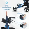Mobiclinic, Rollator, Gehhilfe, Handbremsen, Abnehmbare Produktbild-Vorschau 7