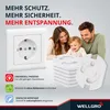 WELLGRO 36er Steckdosenschutz Kindersicherung mit Produktbild-Vorschau 4