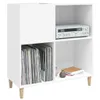 vidaXL Plattenschrank Weiß 84,5x38x89 cm Holzwerkstoff Produktbild-Vorschau 4