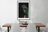 MuchoWow® MuchoWow® Gerahmtes Poster Eisvogel - Zweig - Produktbild-Vorschau 4