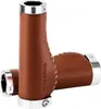 ROCKBROS Fahrradgriffe MTB Retro Lenkergriffe aus Leder Produktbild-Vorschau 1