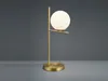 Stolová lampa - Zlatožltá - Biela - Opálové sklo - Kov - V Náhľad obrázku produktu 7