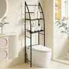 WC Regal über Toilette Metall Badregale 165x46x25cm Produktbild-Vorschau 2
