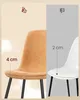 VASAGLE Esszimmerstuhl 4er Set, Küchenstuhl, Polsterstuhl, Produktbild-Vorschau 6