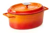 LAVA Bräter orange  28 x 21 x 11 cm, Serie Casseroles oval Produktbild-Vorschau 1