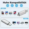 USB Stick 128GB 2in1 USB Typ C OTG Speicherstick für Produktbild-Vorschau 2
