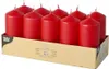 STARPAK Stumpenkerzen 40 mm rot 10 Stück Produktbild-Vorschau 5