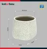 KOTARBAU® Bloempot, ongeglazuurd, matte afwerking, grijs, Productafbeelding-voorbeeld 3