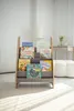 MINI Montessori Bibliothek - Kinder Bücherregal - grau Produktbild-Vorschau 1