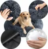 Hundebett rund 80 cm Hundekissen Flauschiges für Hunde Produktbild-Vorschau 2