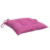 Möbel Stuhlkissen 4 Stk. Rosa 40x40x7 cm Stoff - Produktbild-Vorschau 4