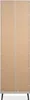 finori Vitrine Arona 52B sand / schwarz melaminbeschichtet Produktbild-Vorschau 8