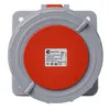 A close-up, front-facing view of a heavy-duty electrical socket. Produktbild-Vorschau