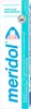 A close-up of a toothpaste box with product branding and text. Produktbild-Vorschau
