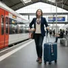 Kleiner Herren Koffer Handgepäck Bordgepäck Reisekoffer Produktbild-Vorschau 10