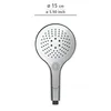 WENKO Brause Kopf BASIC Chrom Ø 15 cm Universal Dusche Bad Produktbild-Vorschau 6