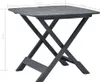 vidaXL Table de jardin pliante anthracite 79x72x70 cm Voir les images du produit 5