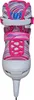 A close-up, front-facing view of a child's ice skate. Produktbild-Vorschau