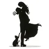 Figurine en fer blanc pour gâteau de mariage silhouette Voir les images du produit 1
