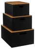 5five Simply Smart Aufbewahrungsboxen-Set Bava 3-tlg., MDF, Anteprima dell’immagine prodotto 8