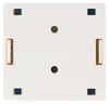 Goobay 2-port RJ45 Anschlussdose, CAT 6, STP, geschirmt, Produktbild-Vorschau 6