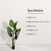 IvoQ Strelitzia umelá rastlina 160 cm - veľká rajská Náhľad obrázku produktu 8