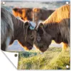MuchoWow® 50x50 cm Outdoor-Poster Gartendeko Sichtschutz Produktbild-Vorschau 1