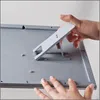 Klapprahmen OptiFrame, DIN A6 Gehrung, 14 mm Produktbild-Vorschau 2