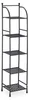 Relaxdays Standregal, Stahl, HxBxT: 145 x 33 x 28 cm, Regal Produktbild-Vorschau 9
