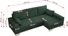 Ecksofa, Bettsofa, L-Form Couch mit Bettkasten - DORIAN-L - Produktbild-Vorschau 6